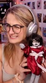 Instagram post by @the.caitlin.marie for US Ghost Adventures. Caption reads: [...] it may work. immediately. 
•
#lily....