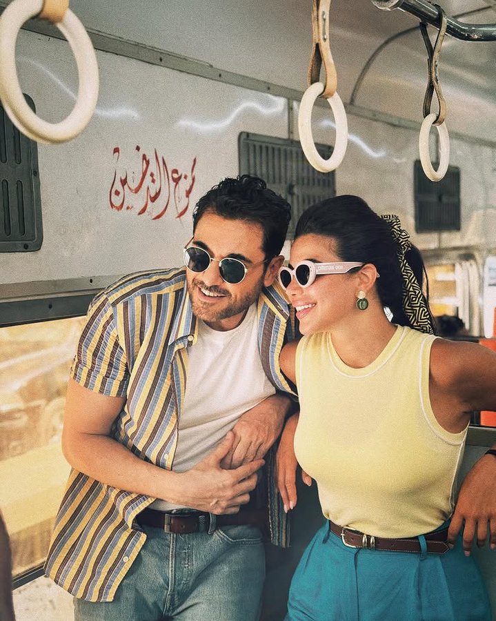 Instagram post by @yaraelsokkary for Orange. Caption reads: Orange
90’s 

#دايما_معاك 
 #yaraelsokkary....