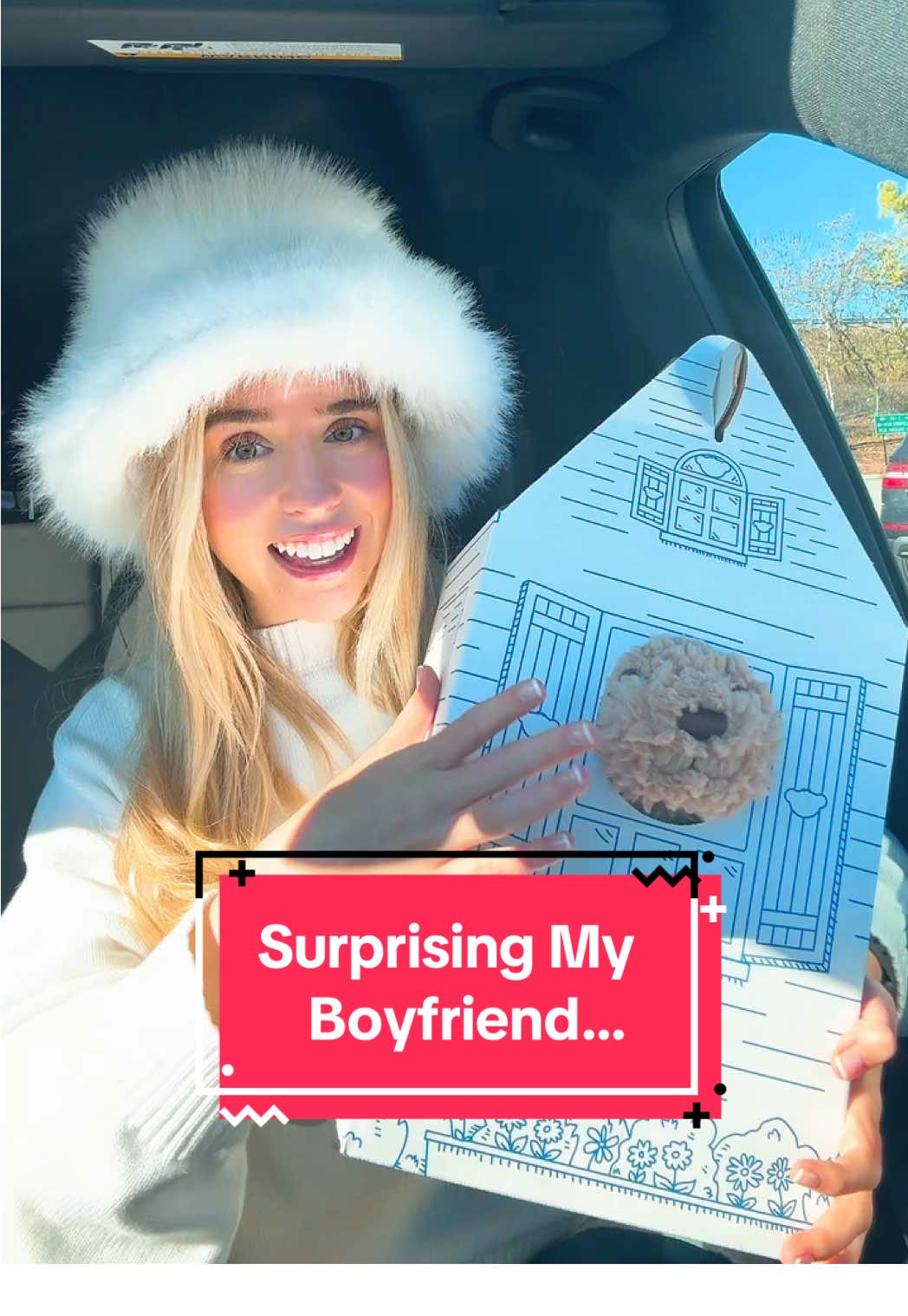 TikTok post by @itsjennadavis for Build-A-Bear. Caption reads: The sweetest surprise 🥹 forever a @Build-A-Bear....