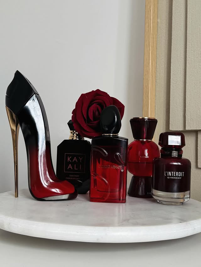 Instagram post by @elayiik for The Perfume Shop. Caption reads: Saturday Night…Fierce x Sexy Which one are your....