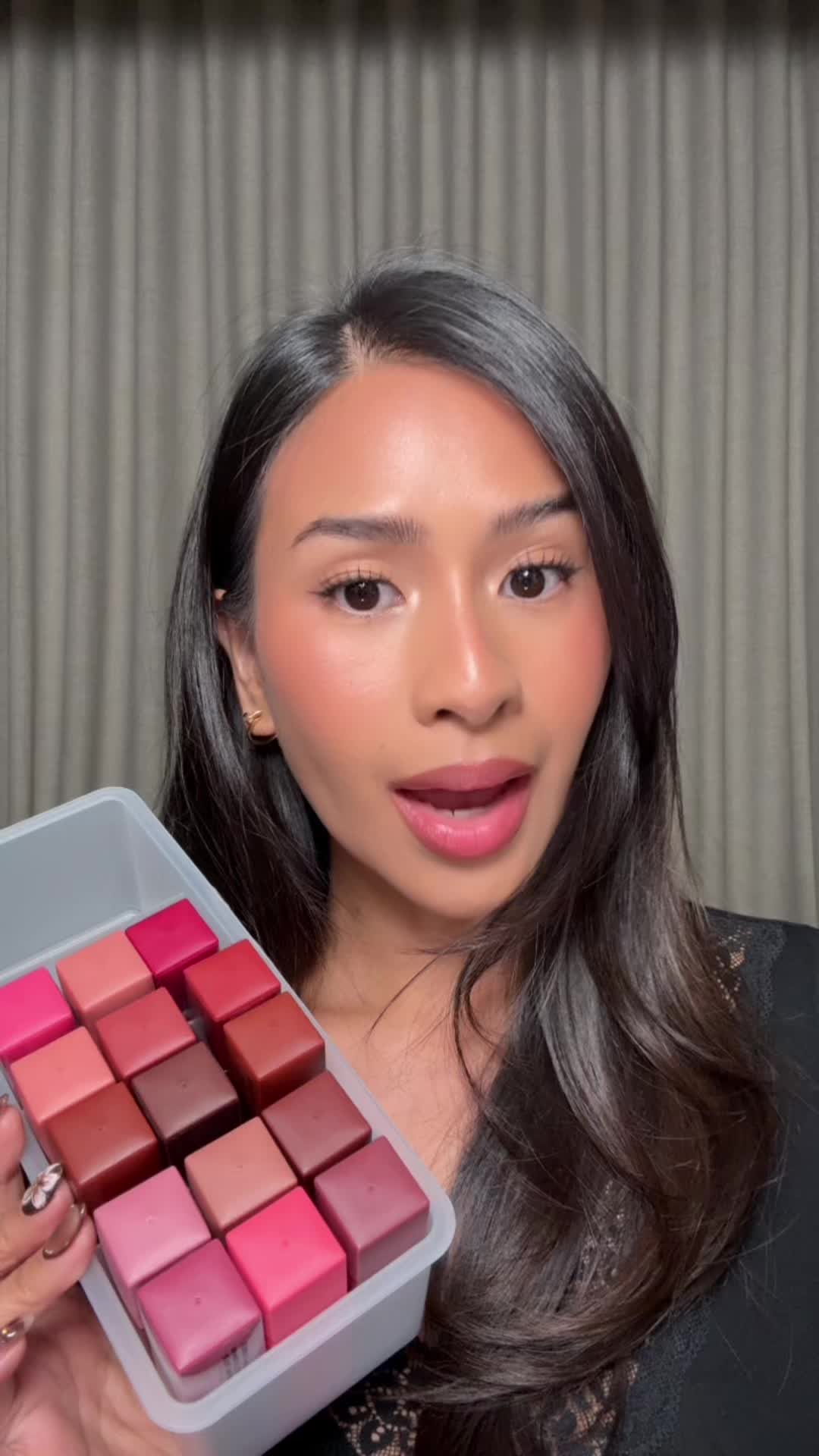 TikTok post by @marjmaroket for Maybelline New York. Caption reads: NEW 15 NUDE SHADES from @Maybelline New York PH !!....