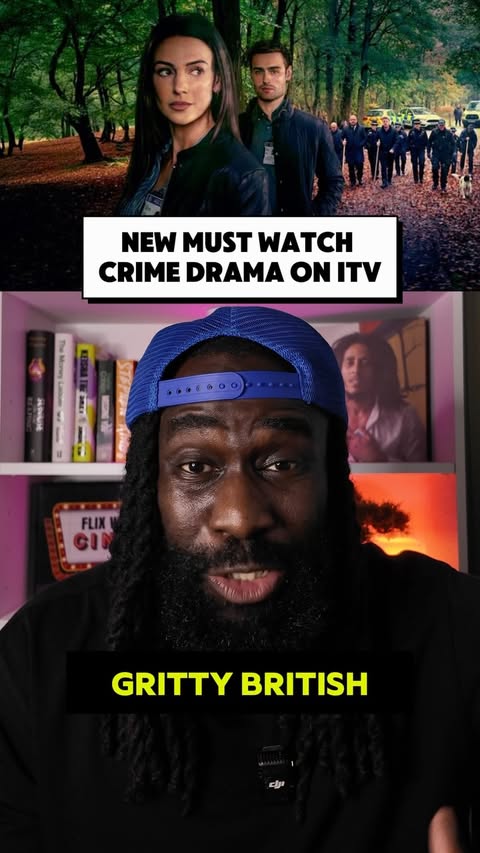 Instagram post by @flixwithjay for ITVX. Caption reads: [...] Watch The Blame right now on #ITV and....