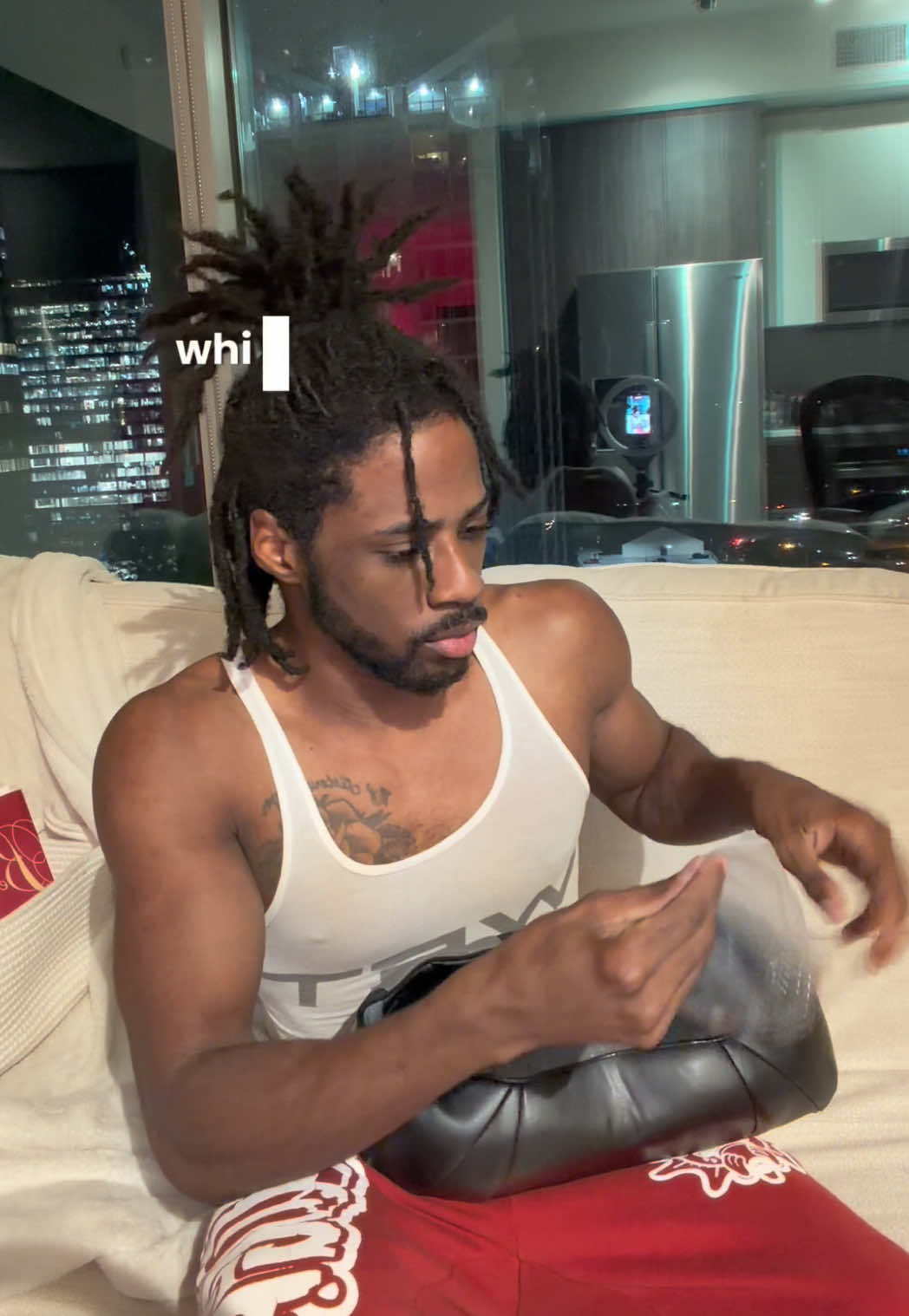 TikTok post by @thezetaylor for Nekteck. Caption reads: [...] as the workout itself! Thank-you to....