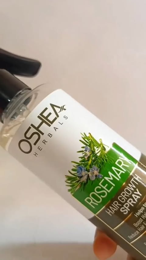 Instagram post by @vibezzwtme for Oshea Herbals. Caption reads: [...] Hair Wellness, Stronger Hair, Oshea Herbals]....