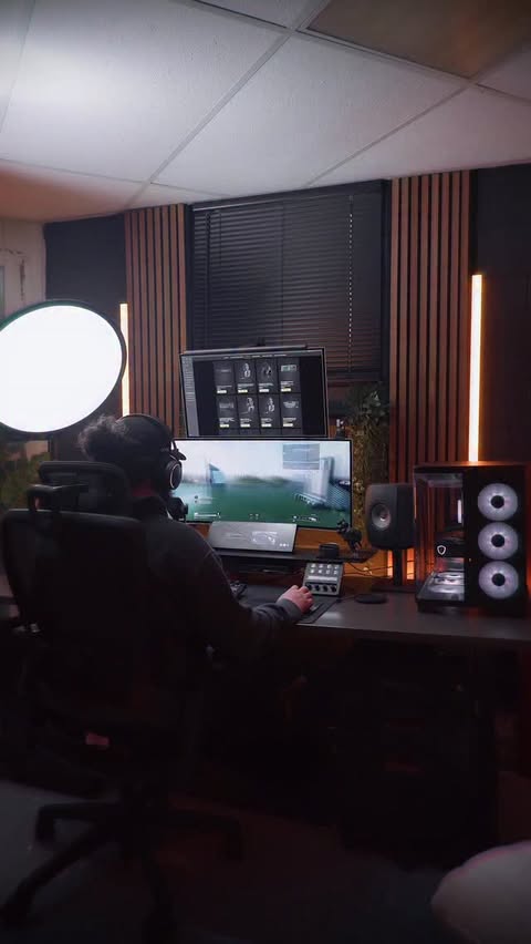 Instagram post by @avrgtech for CORSAIR. Caption reads: [...] it’s actually a good time to build it.....