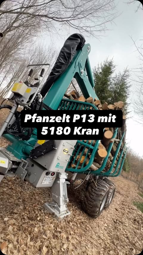 Instagram post by @markusholzschuster for Pfanzelt Maschinenbau GmbH. Caption reads: der P13, mit dem niemand gerechnet hat😳....