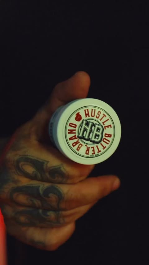 Instagram post by @bulldogpro for Hustle Butter. Caption reads: Hustle Butter joined @opi in Los Angeles to [...].