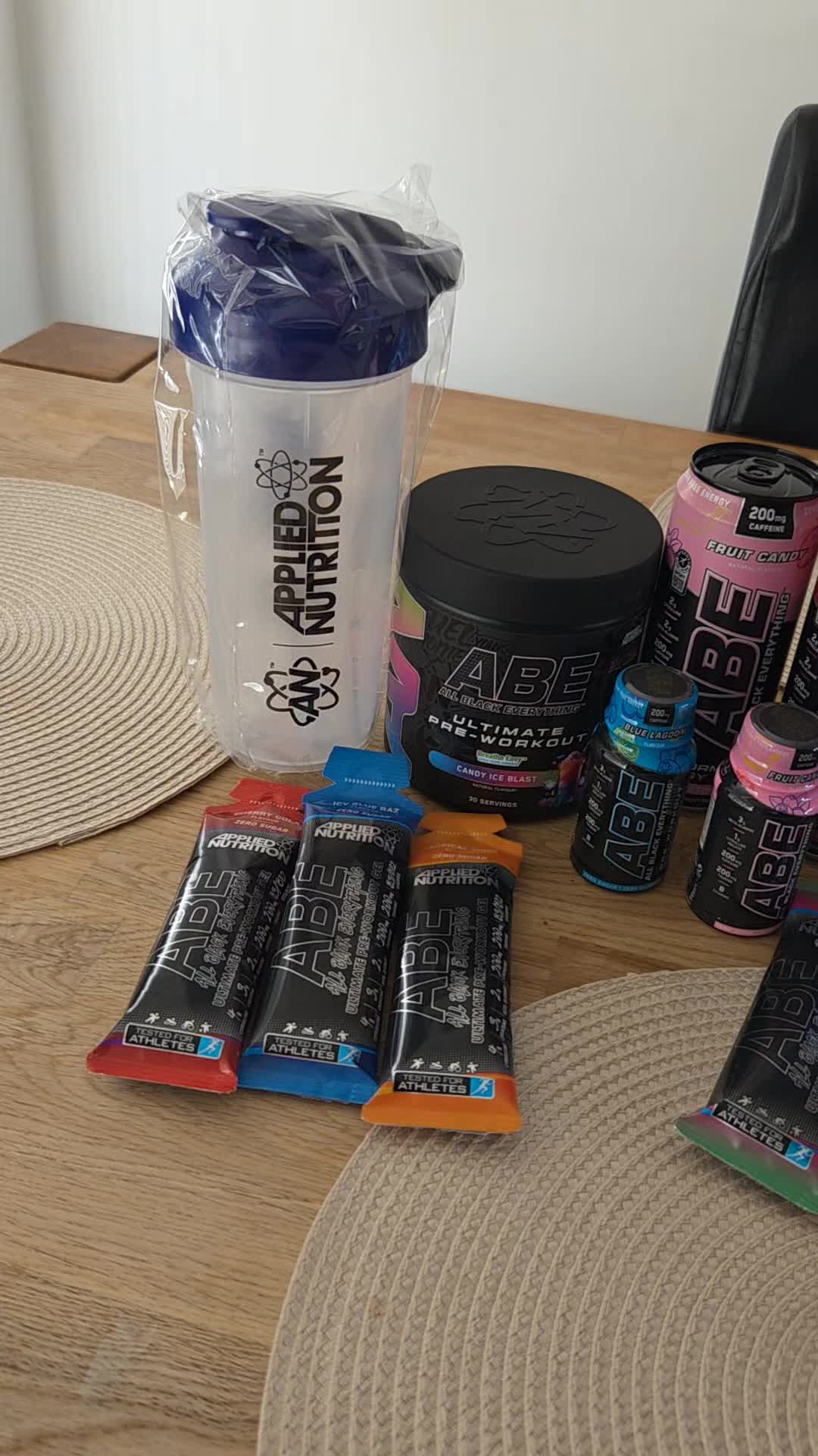 TikTok post by @loulousmith29 for Applied Nutrition. Caption reads: [...] GREAT FOR YOUR WORKOUTS 💪🏻 @Applied....