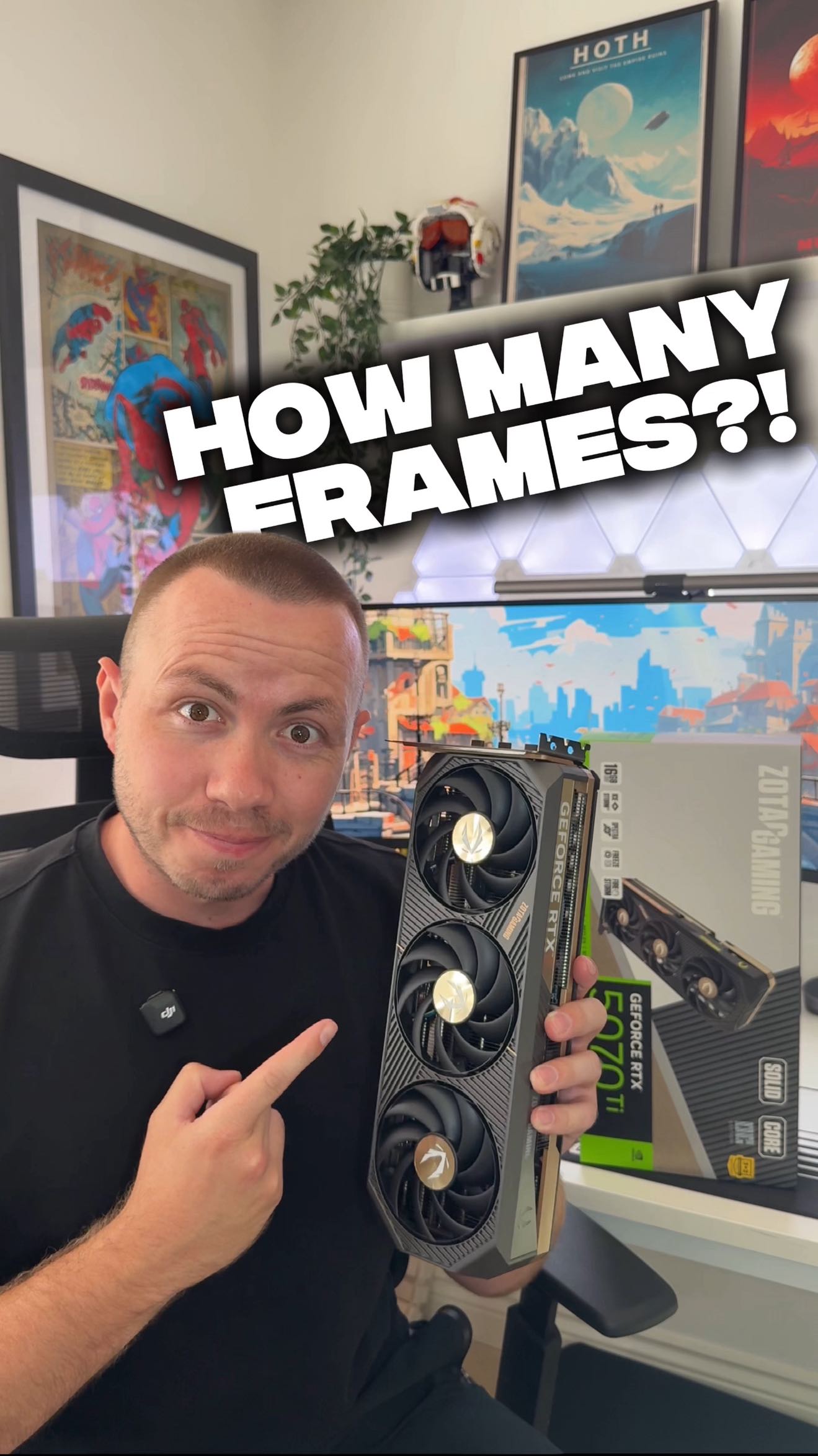 Instagram post by @developeradam for NVIDIA. Caption reads: It’s GPU upgrade time 😎 #ad

This is the ZOTAC....