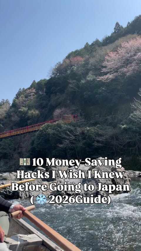 Instagram post by @pov_japan_ for agoda. Caption reads: [...] transport + attractions in advance 🎟️ Agoda....