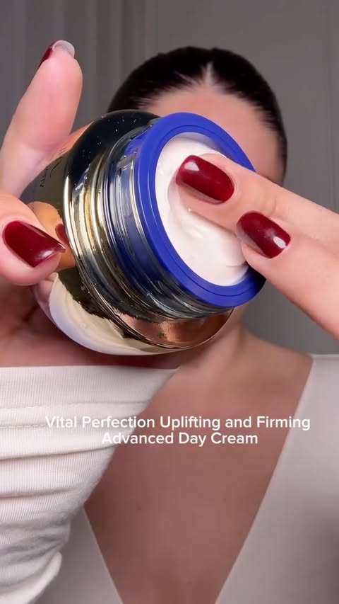 Instagram post by @vanessanicolestern for SHISEIDO. Caption reads: @shiseido vital perfection for winter ready skin....