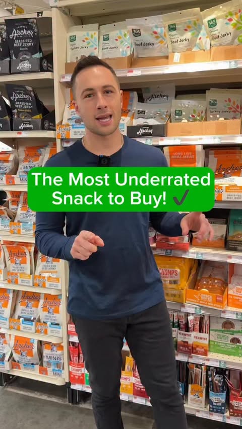 Instagram post by @healthwithhunter for Chomps. Caption reads: If you’re looking for an easy, high-quality....