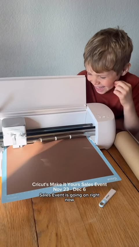 Instagram post by @joy4site for Cricut. Caption reads: Trying to create intentional moments with my kids…....