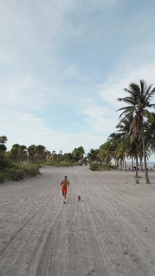 Instagram post by @shayansafai87 for Ideal Nutrition. Caption reads: When we’re chillin at the beach & realize our....