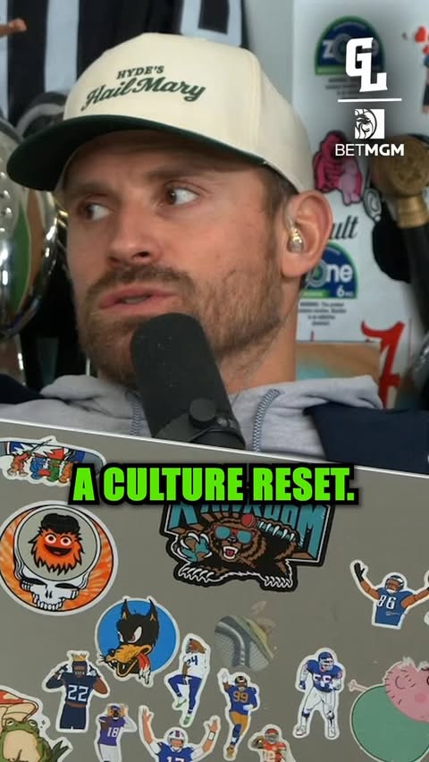 Instagram post by @greenlightpod for BetMGM. Caption reads: A tough, but needed culture reset in Baltimore as....