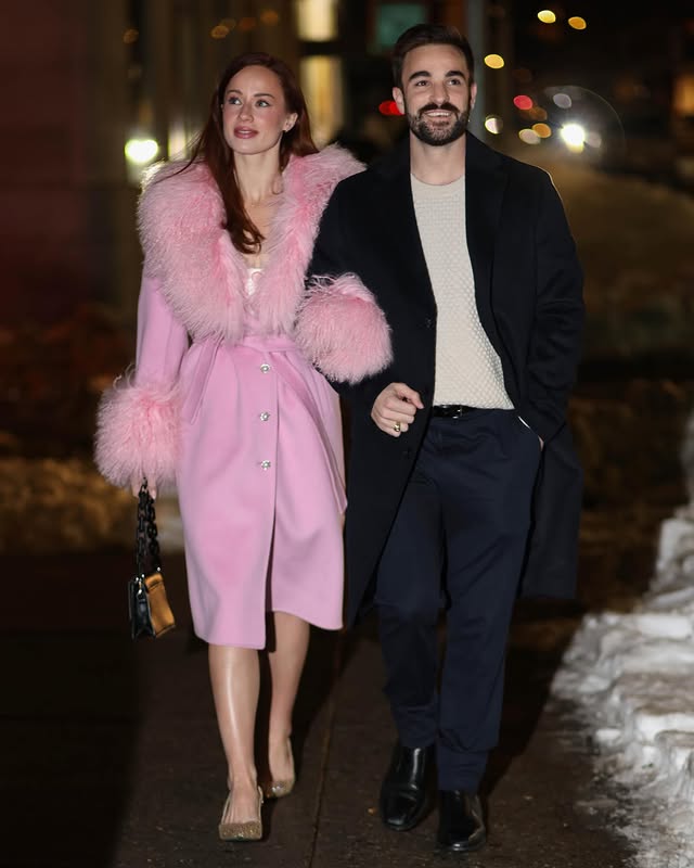 Instagram post by @watchingnewyork for Caudalie. Caption reads: Camped outside @caudalieus 30th birthday bash and....