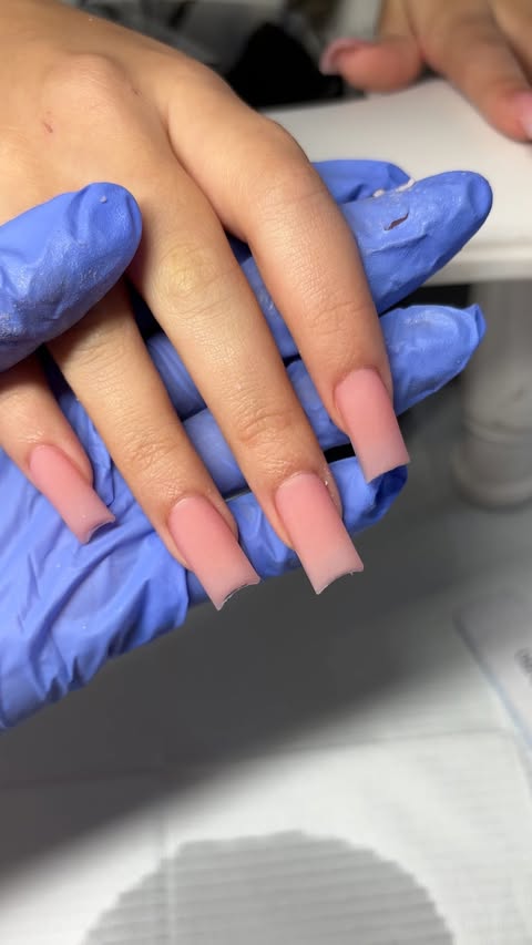 Instagram post by @baddiieebnails for VBeautyPure. Caption reads: [...] every time 🤩💫✨🌟 products @vbeautypure....