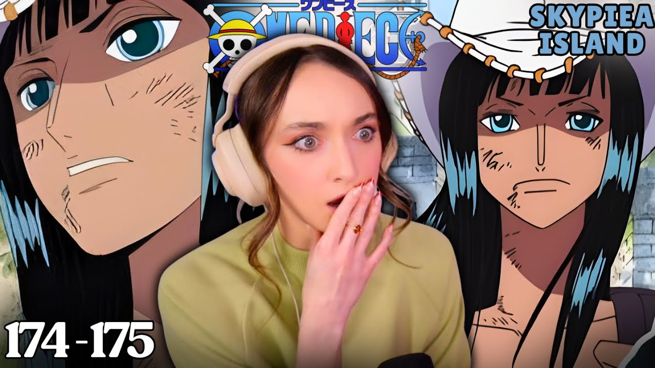 YouTube post by @FlexiejayAnime for Secretlab. Caption reads: Robin's Discovery! | ONE PIECE | Episodes 174-175....