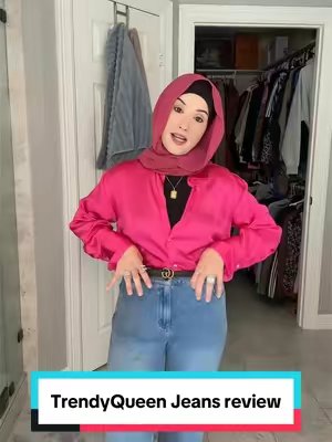 TikTok post by @dailydoseofhaloum for Trendy Queen. Caption reads: [...] feels like you are wearing pajamas!....