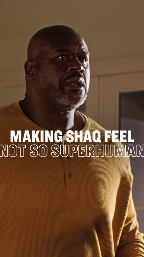 Instagram post by @shaq for Eli Lilly and Company. Caption reads: #LillyPartner Feeling the impact of....