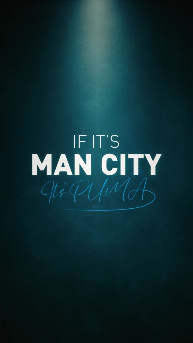 Instagram post by @mancity for PUMA UK. Caption reads: IF IT’S MAN CITY, IT’S PUMA 🩵
 
We have extended....
