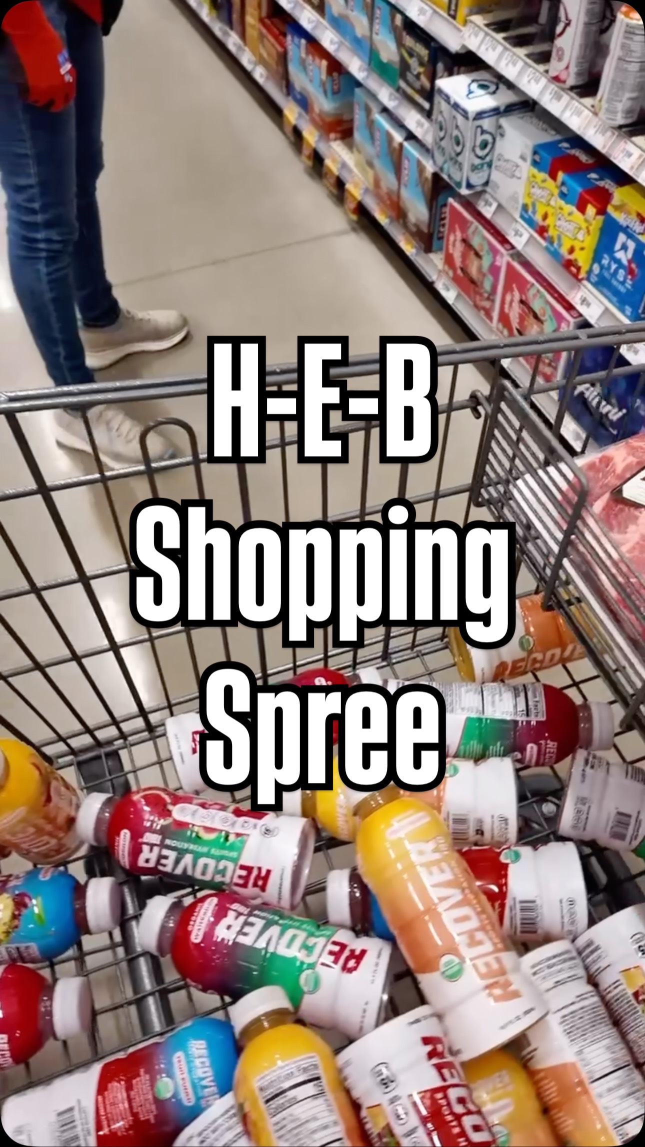 Instagram post by @hozzleandhack for DrinkRecover. Caption reads: Essentials Only..sorry if anyone else was trying....