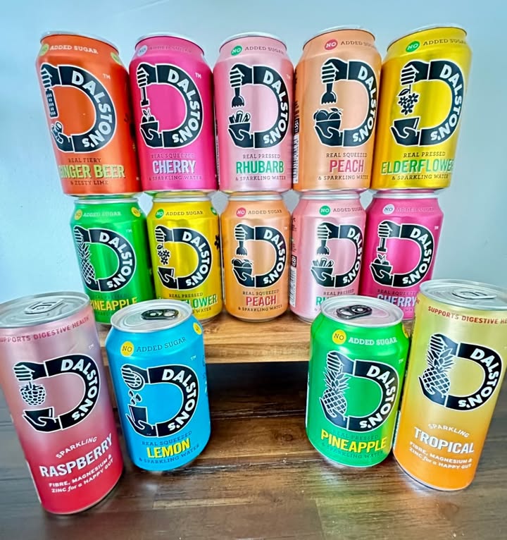 Instagram post by @dinewithkayj for Dalston's. Caption reads: [...] just been gifted a fab box of @drinkdalstons....