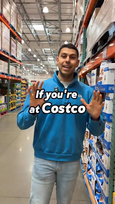 Instagram post by @trainermikeyy for nūtrail. Caption reads: #ad Found this at Costco and had to try it 👀🛒....