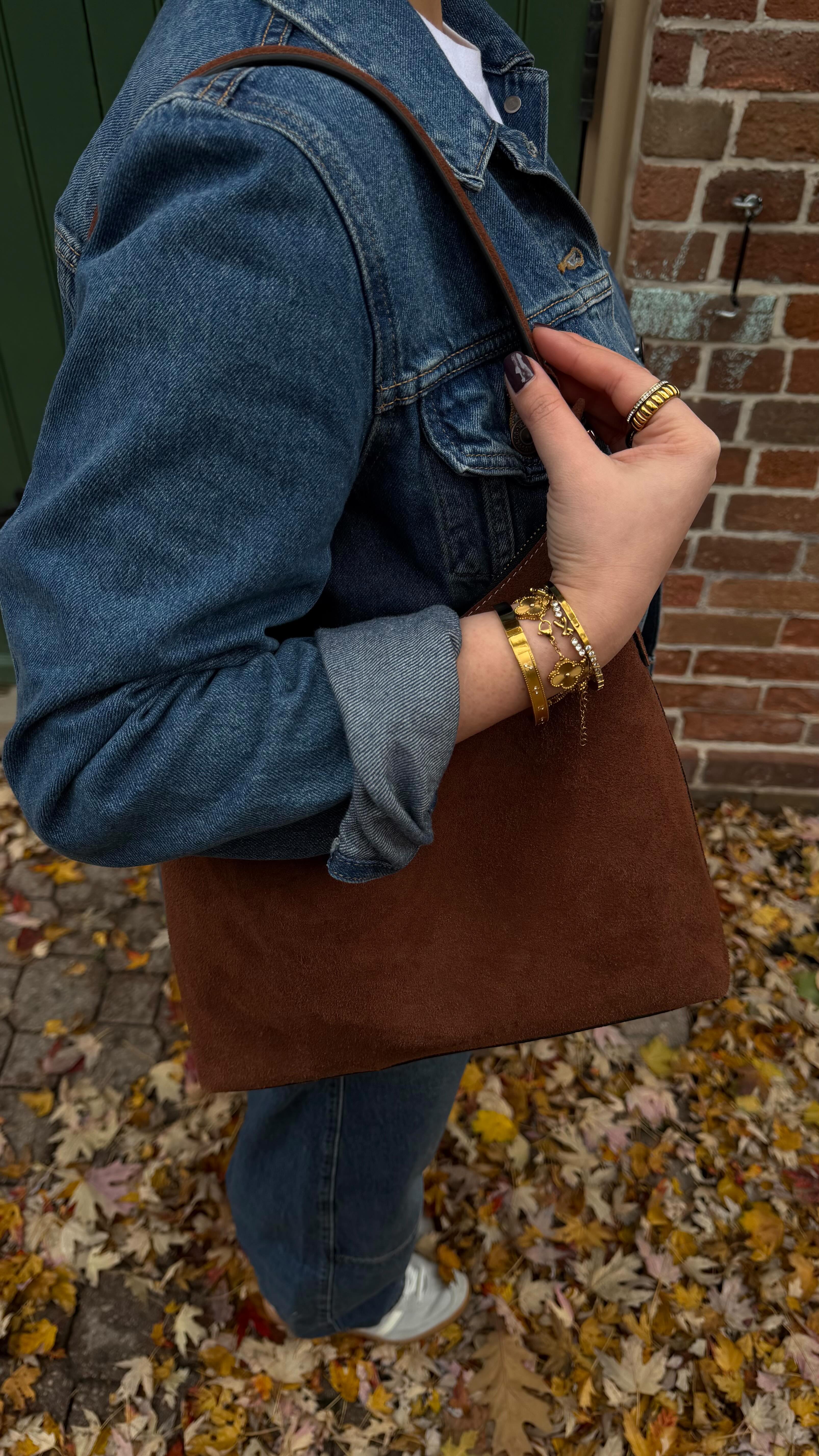 Instagram post by @neelankshi_25 for collAble. Caption reads: When denim knows your body better than you....