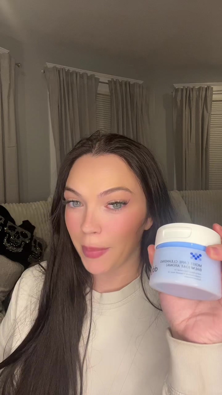 TikTok post by @cannolifamily for DDG Beauty. Caption reads: [...] #ddgcleansingbalm #makeupremover @ddg Beauty....