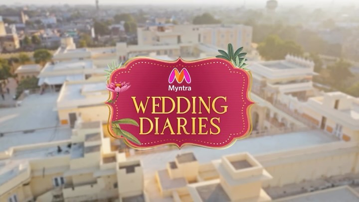 Instagram post by @mojorojo for MYNTRA. Caption reads: [...] ✨

From haldi to pheras, @myntra has the....