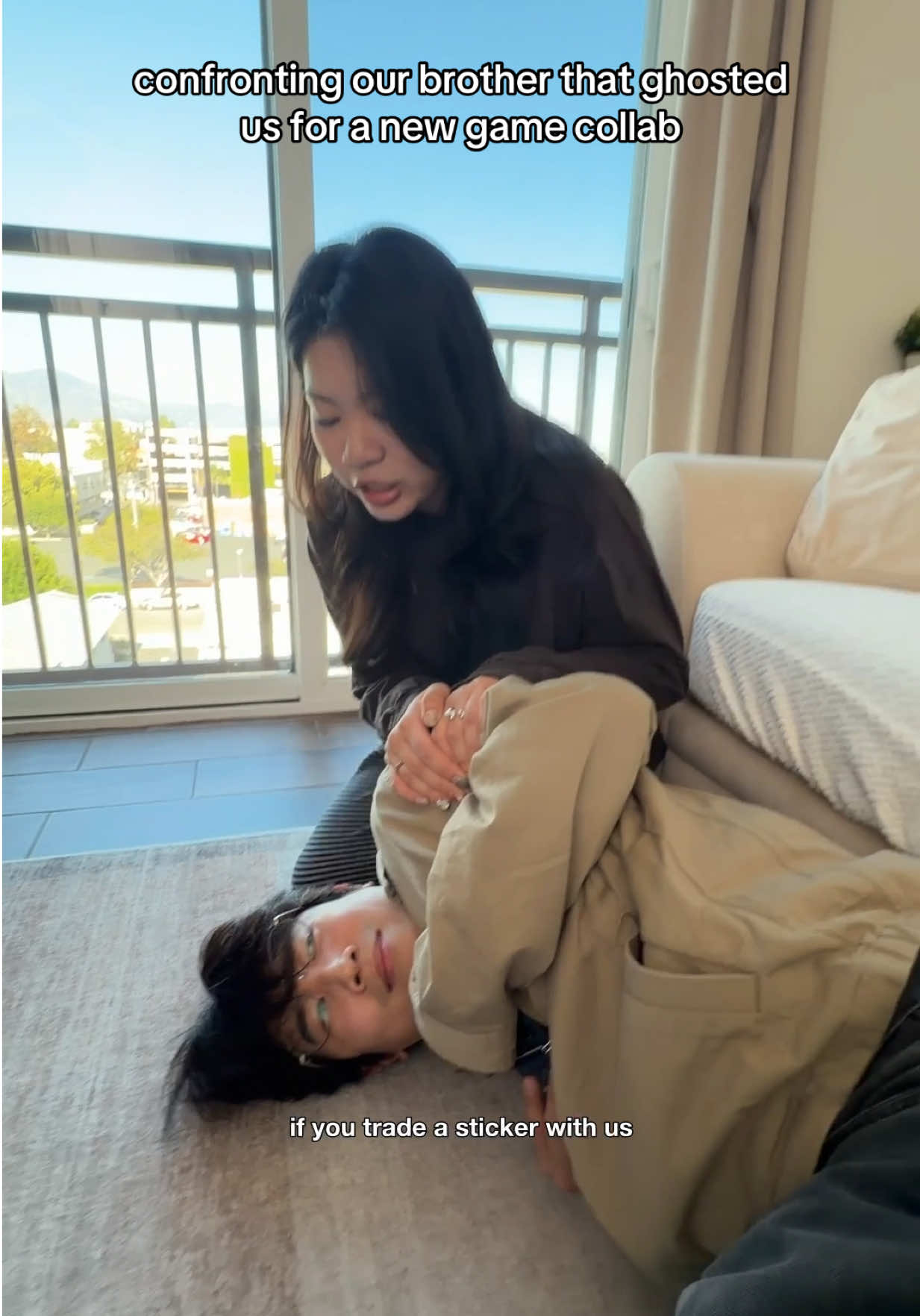 TikTok post by @kinarileyy for MONOPOLY GO!. Caption reads: bro betrayed us and played the new @monopolygo x....