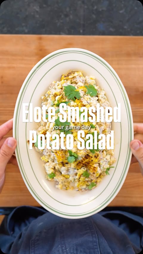 Instagram post by @rafifronz for Hellmann’s Mayonnaise. Caption reads: [...] best version of potato salad w/....