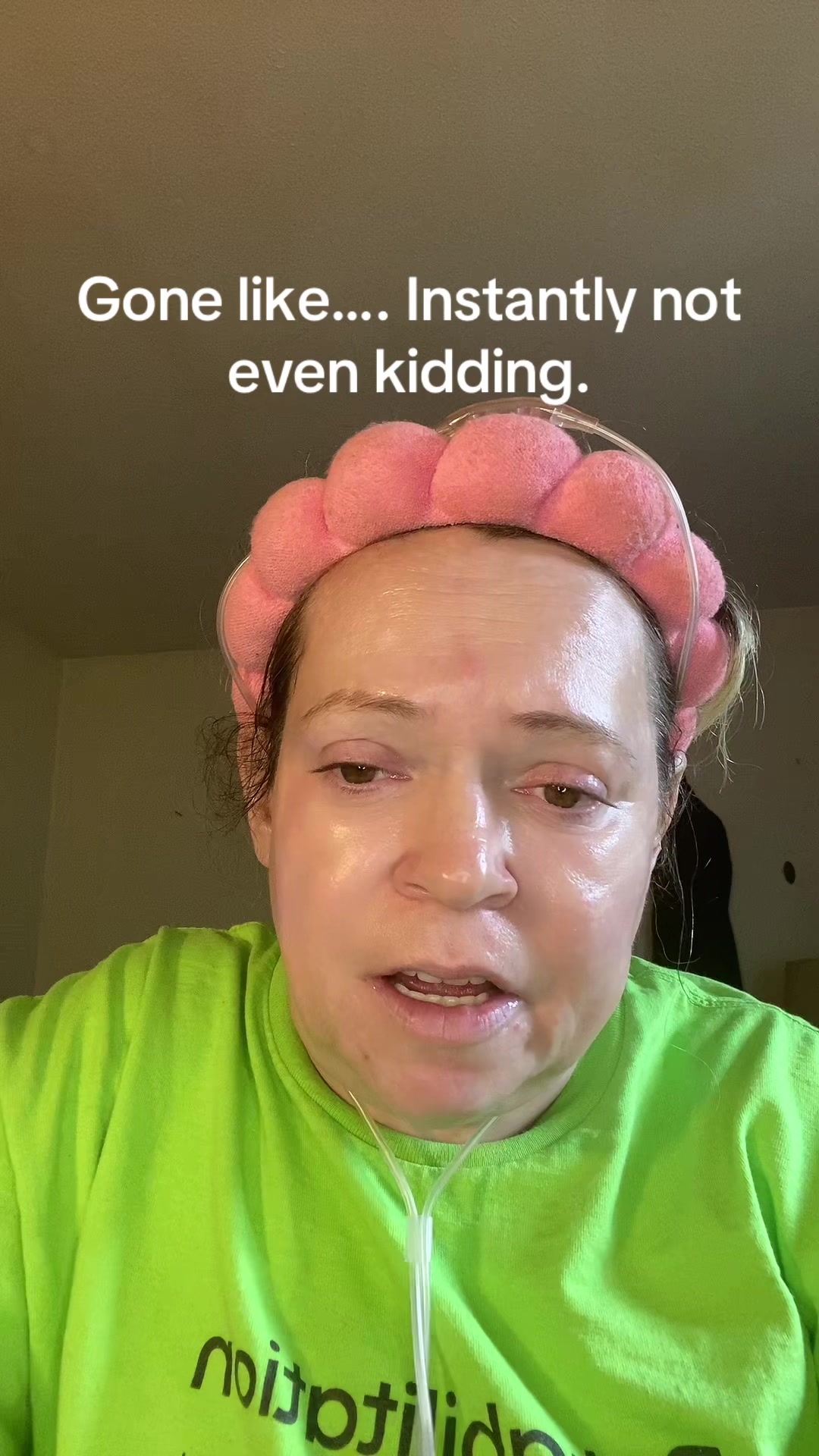 TikTok post by @angela.puckett6 for HiccAway. Caption reads: @HiccAway - Stops Hiccups Fast #hiccups [...].