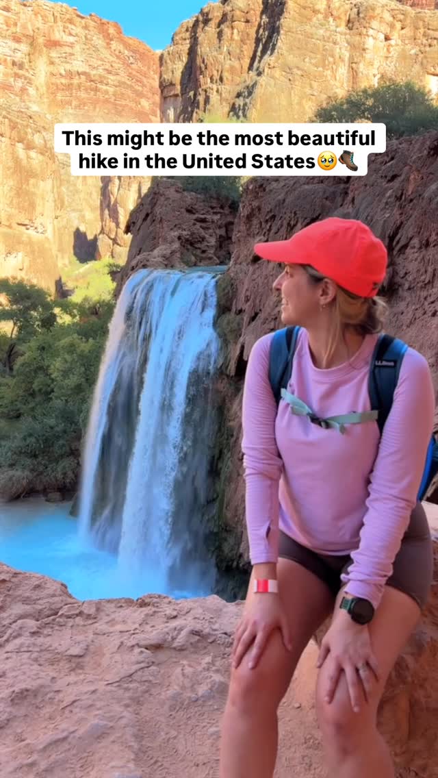 Instagram post by @hikingwithhykes for Suunto. Caption reads: 😍Is this the most beautiful hike in the....