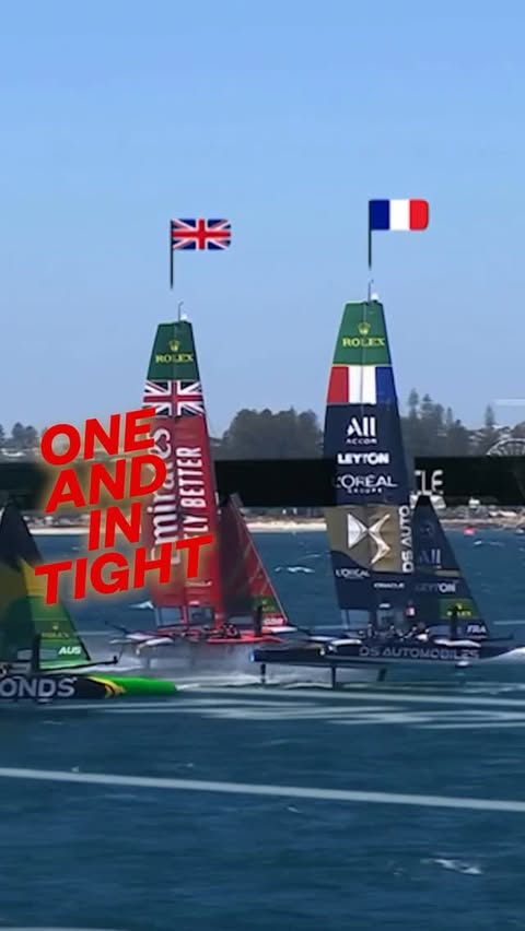 Instagram post by @dylan_fletcherscott for Emirates. Caption reads: [...] incredible racing. Take a look at our....