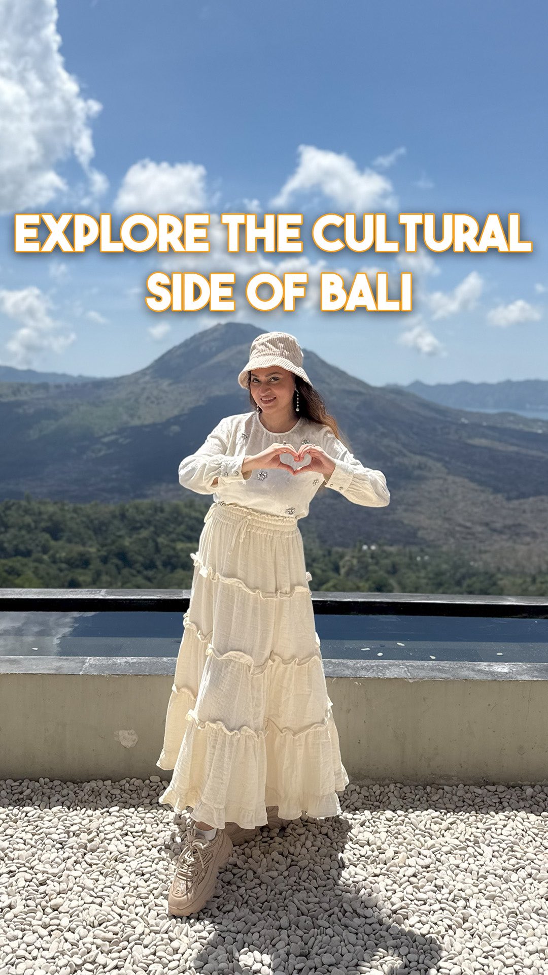 Instagram post by @sassyshifsays for UNESCO. Caption reads: Come with me to explore the culture of #Bali....