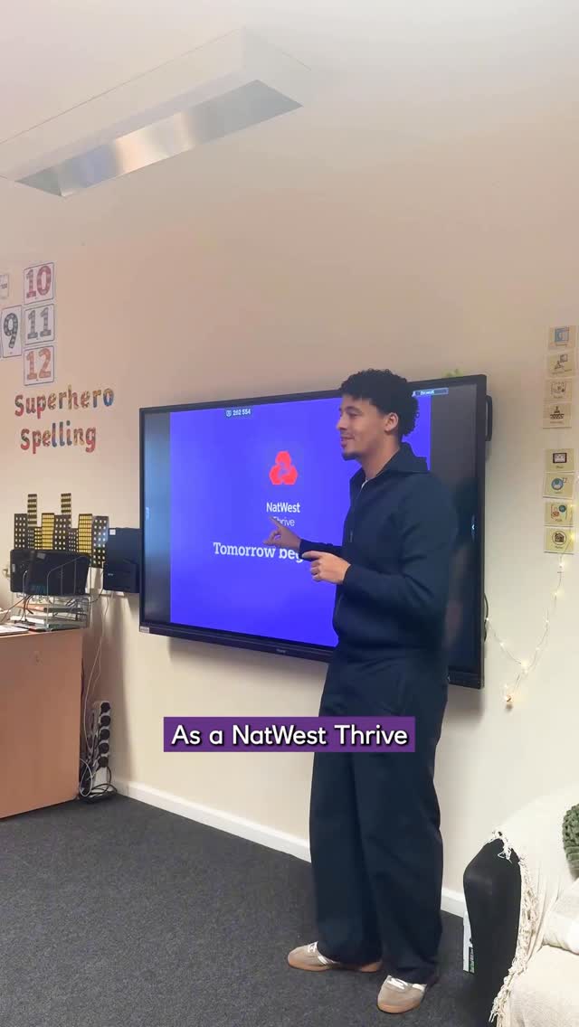 Instagram post by @kitbrownnn for NatWest. Caption reads: AD | I’m so excited to share my very own lesson....