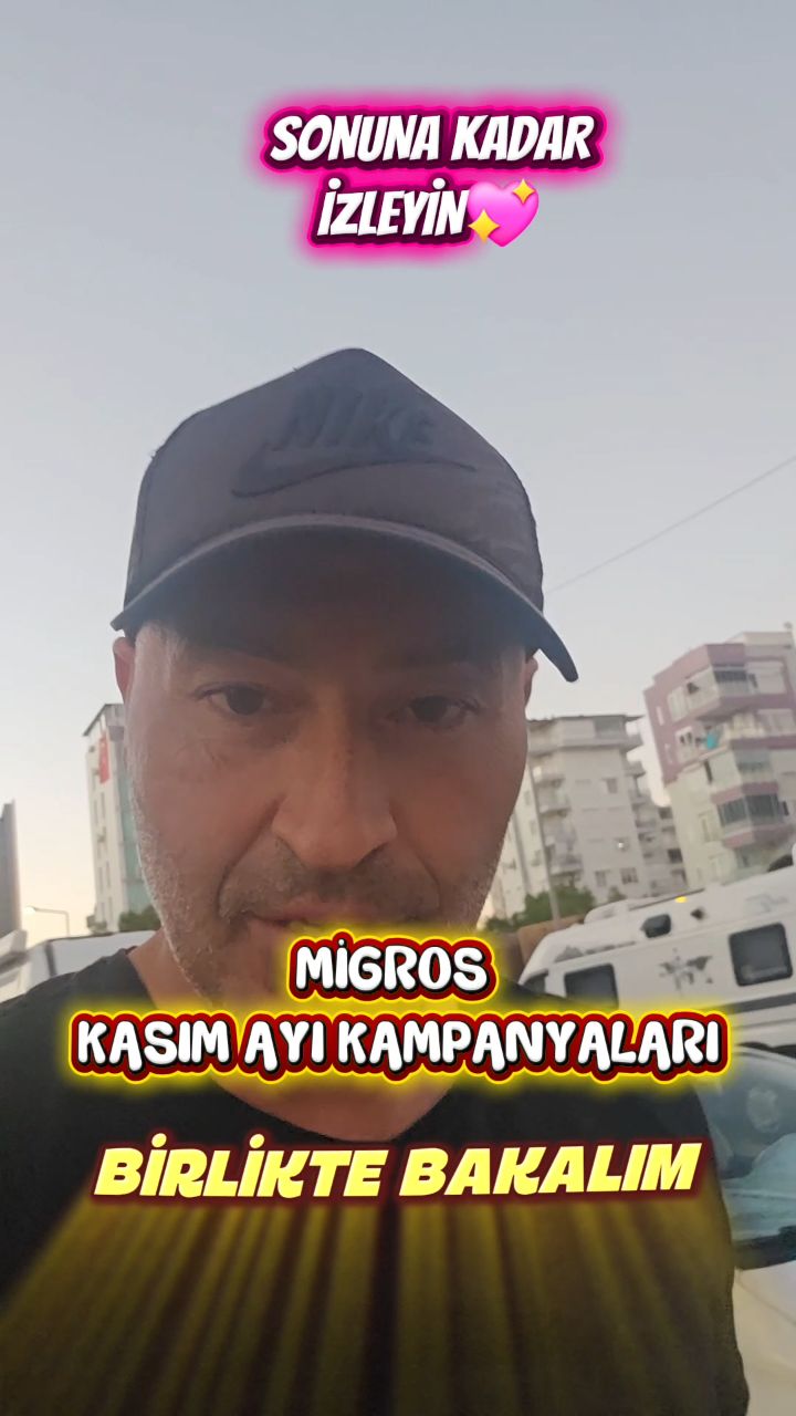 Instagram post by @indirimitakipedenadamheryerde for Migros. Caption reads: @migros_tr #kesfet #indirimitakipedenadam....