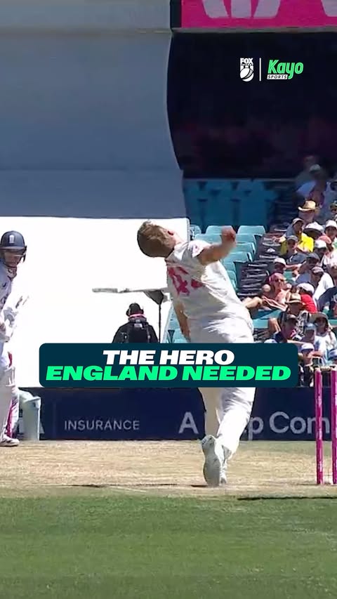 Instagram post by @jake.jeakings for Kayo Sports. Caption reads: [...] on Kayo!

#Ashes #AUSvENG #Cricket....