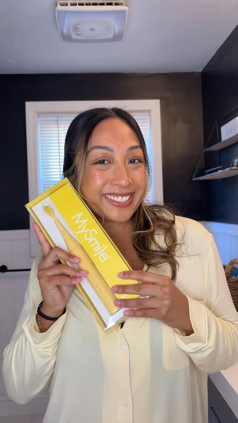 Instagram post by @solviriya_ for MySmile. Caption reads: Serving sunshine energy ☀️💛 MySmile yellow....