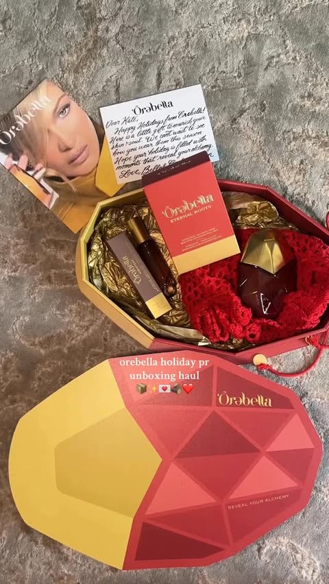 Instagram post by @halfasianhalfwhitegirl for Orebella. Caption reads: These smell divine @orebella ☺️✨💌 thank you so....