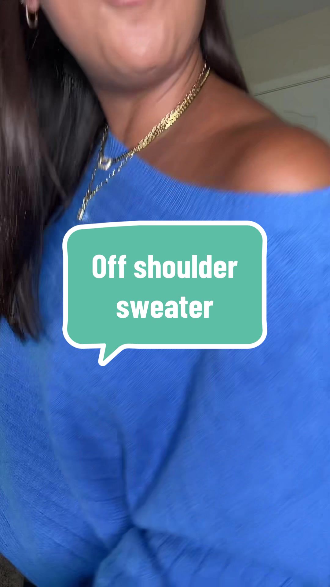 TikTok post by @dana_ann2 for PrettyGarden. Caption reads: [...] off and in the shoulder. @PrettyGarden....