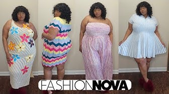 YouTube post by @VictoriaLaShay for Fashion Nova. Caption reads: @FashionNovaCurve by @FashionNova [...].
