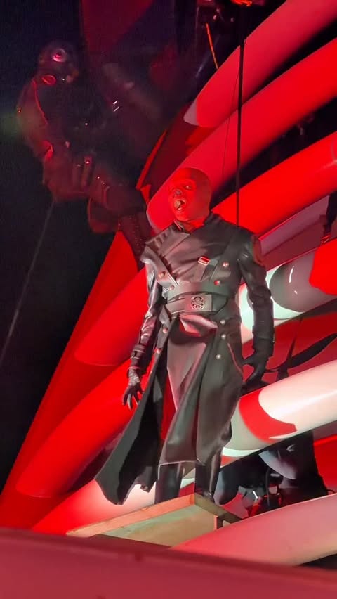 Instagram post by @davidvaughn for Disney Parks. Caption reads: Disney’s Marvel Day at Sea GRAND FINALE with....