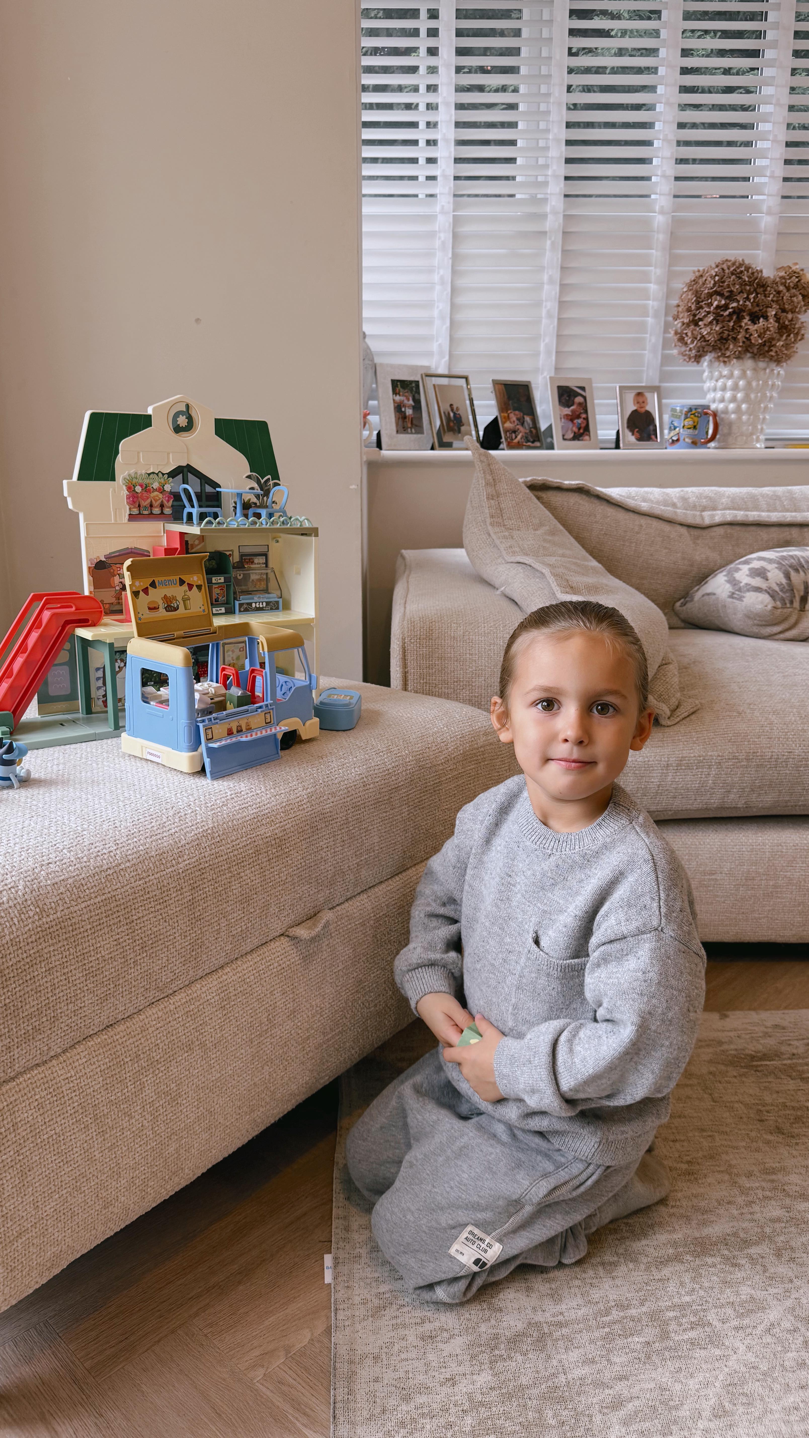 Instagram post by @sophie__church for Bluey. Caption reads: @officialbluey weekly shop is in full swing 💙....