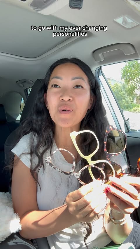 Instagram post by @hillaryhelennn for Pair Eyewear. Caption reads: A new pair of glasses from @paireyewear for each....