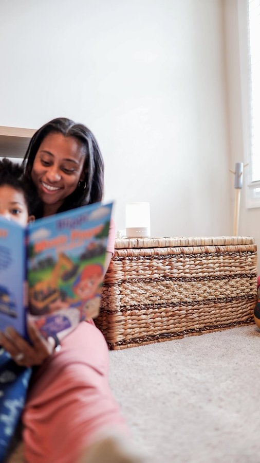 Instagram post by @opheliat.iam for buybuy BABY. Caption reads: Bedtime just got a lot smoother with @buybuybaby....