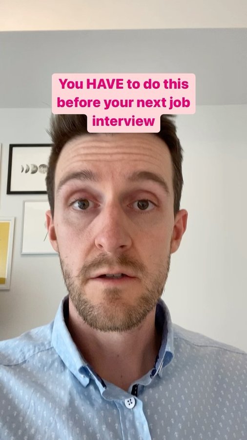 Instagram post by @langstaff.greg for Fishbowl. Caption reads: #ad want to know what questions they’re going to....