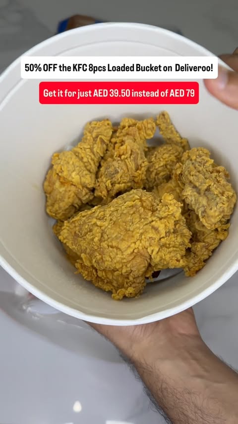 Instagram post by @mratash0 for Deliveroo. Caption reads: Deliveroo is running a special 50% OFF promotion....
